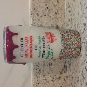 GLITTER CUP CHRISTMAS SERIAL KILLER